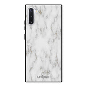 Samsung Galaxy Note 10 marmori suojakuoret - White Marble - Ei