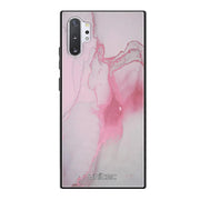 Samsung Galaxy Note 10 Plus marmori suojakuoret - Pink Pok Rie - Ei