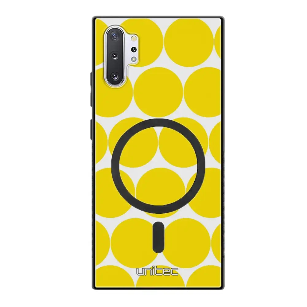 Samsung Galaxy Note 10 Plus pallo suojakuoret - Keltainen Pallo