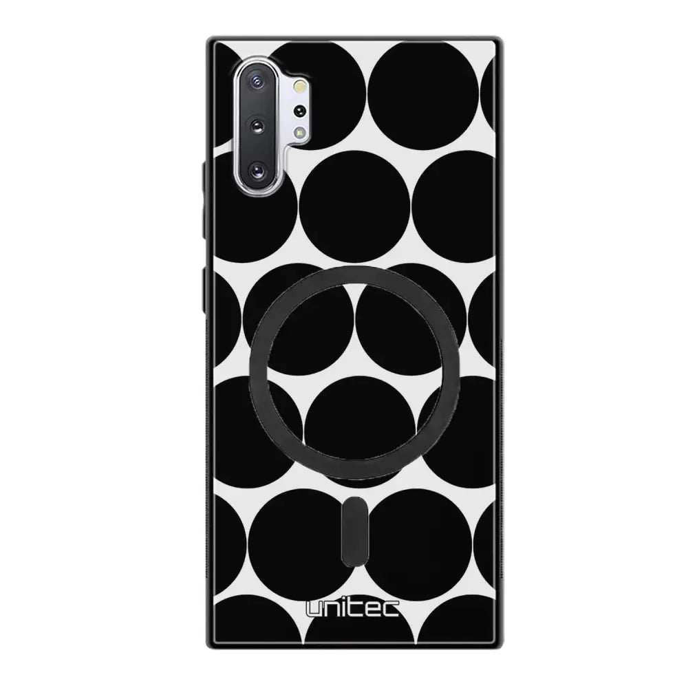 Samsung Galaxy Note 10 Plus pallo suojakuoret - Musta Pallo