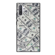 Samsung Galaxy Note 10 Plus seteli suojakuoret - Dollarit - Ei
