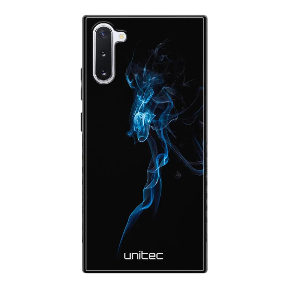 Samsung Galaxy Note 10 suojakuoret - Blue Smoke On Black - Ei