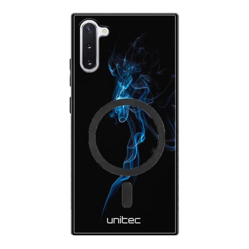 Samsung Galaxy Note 10 suojakuoret - Blue Smoke On Black