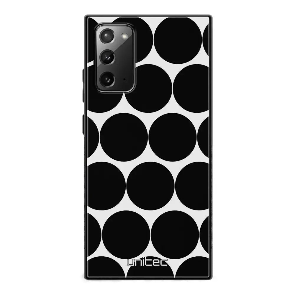 Samsung Galaxy Note 20 pallo suojakuoret - Musta Pallo - Ei