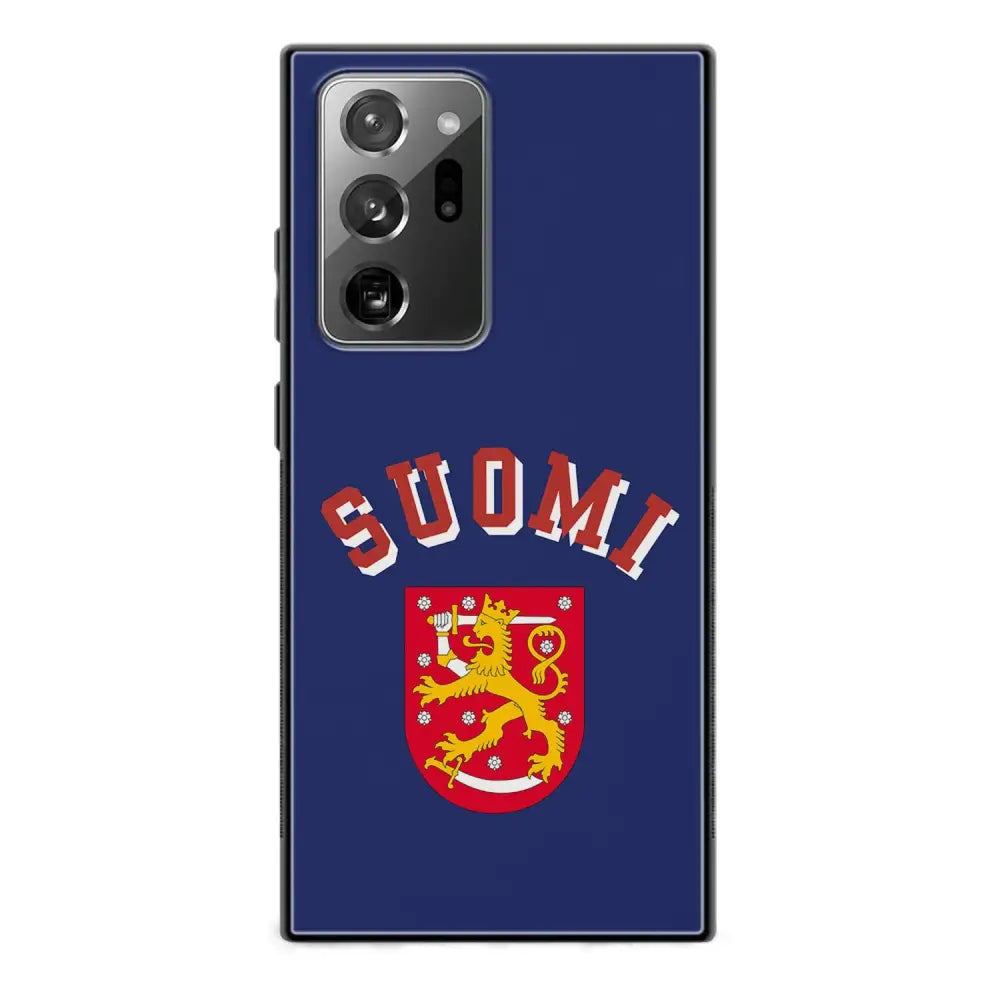 Samsung Galaxy Note 20 Ultra jääkiekko suojakuoret - Leijonat Suomi - Ei