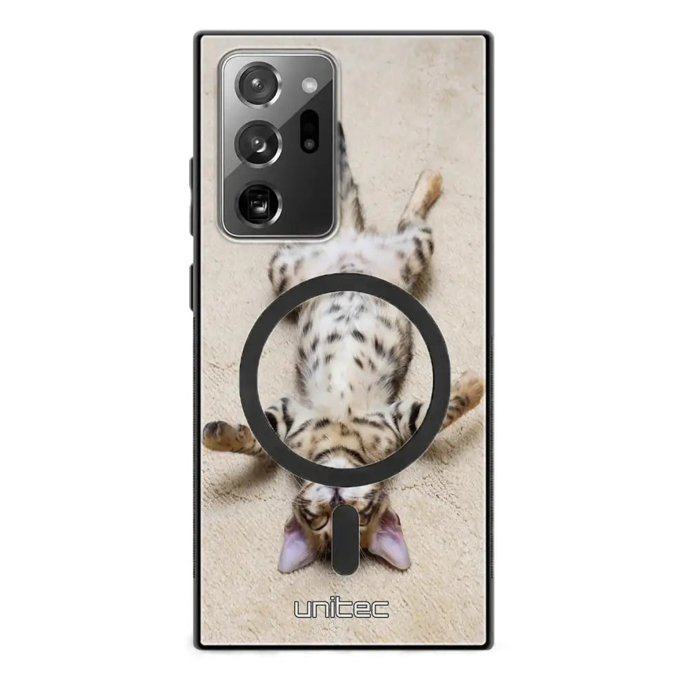 Samsung Galaxy Note 20 Ultra kissa suojakuoret - Relaxing Cat