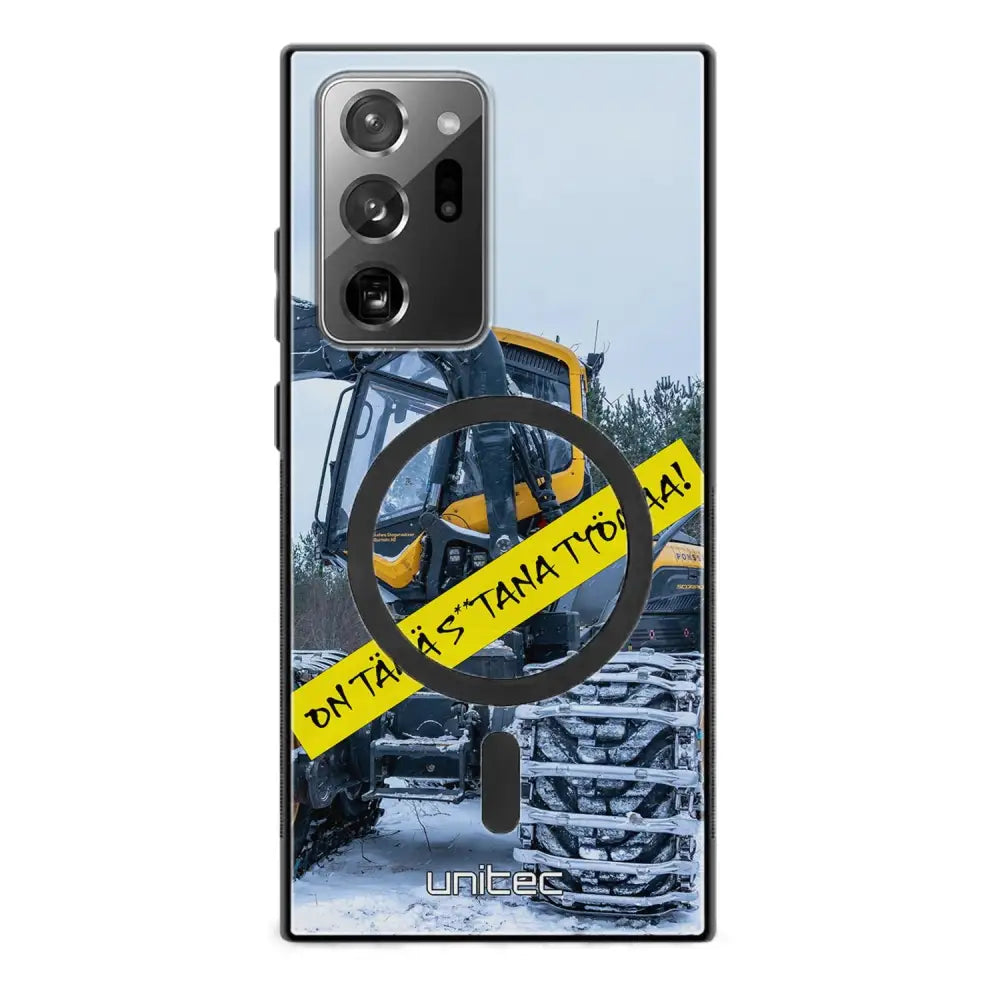 Samsung Galaxy Note 20 Ultra meemi suojakuoret - Työmaa
