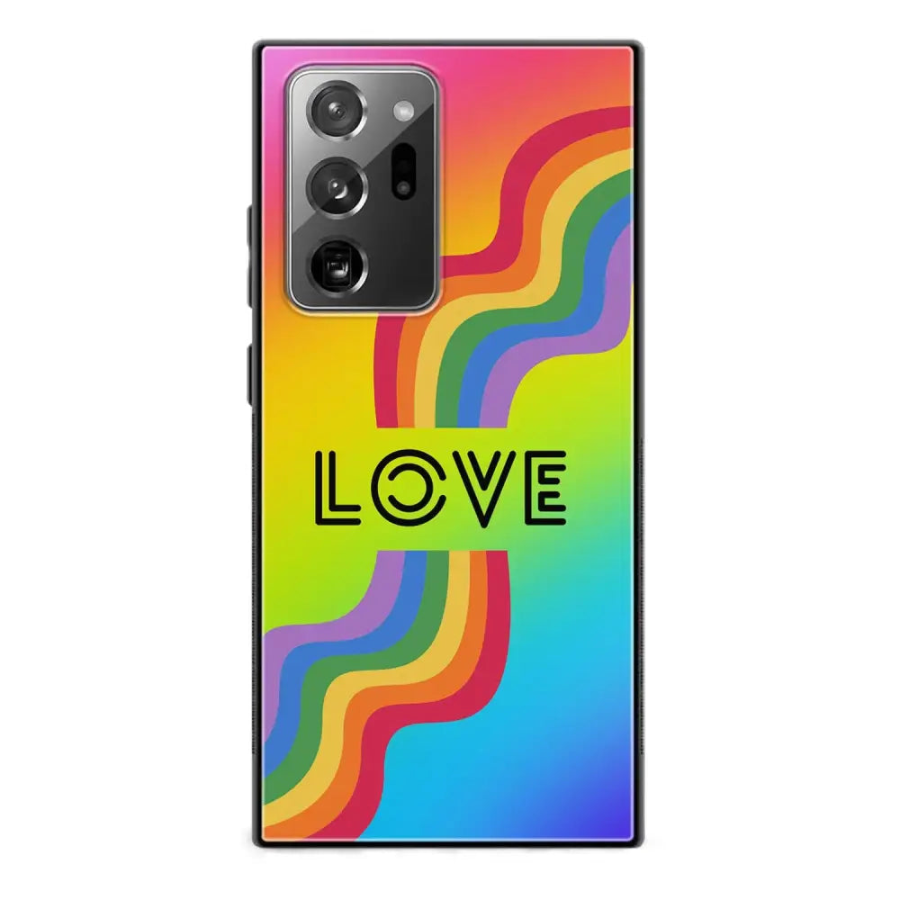 Samsung Galaxy Note 20 Ultra pride suojakuoret - Love - Ei