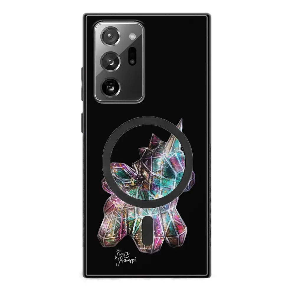 Samsung Galaxy Note 20 Ultra unicorn suojakuoret - Musta - Noora Kämppi