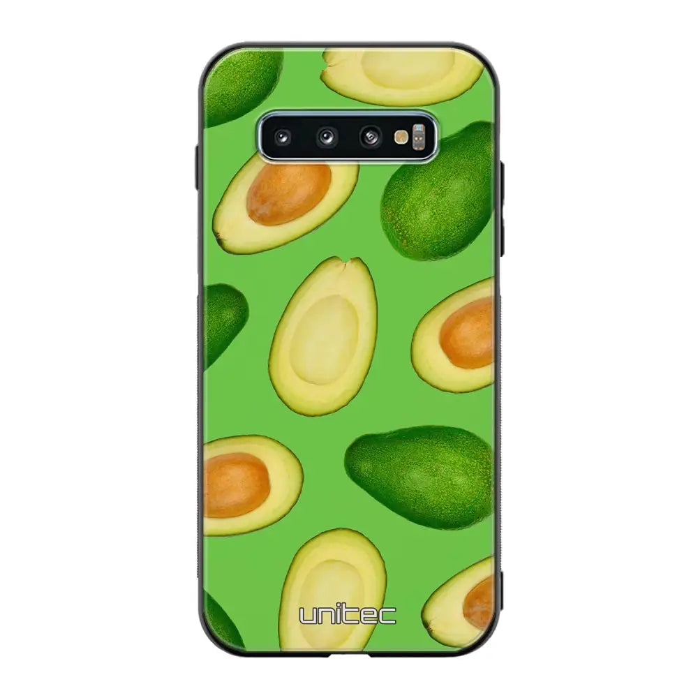 Samsung Galaxy S10 hedelmä suojakuoret - Avocados - Ei