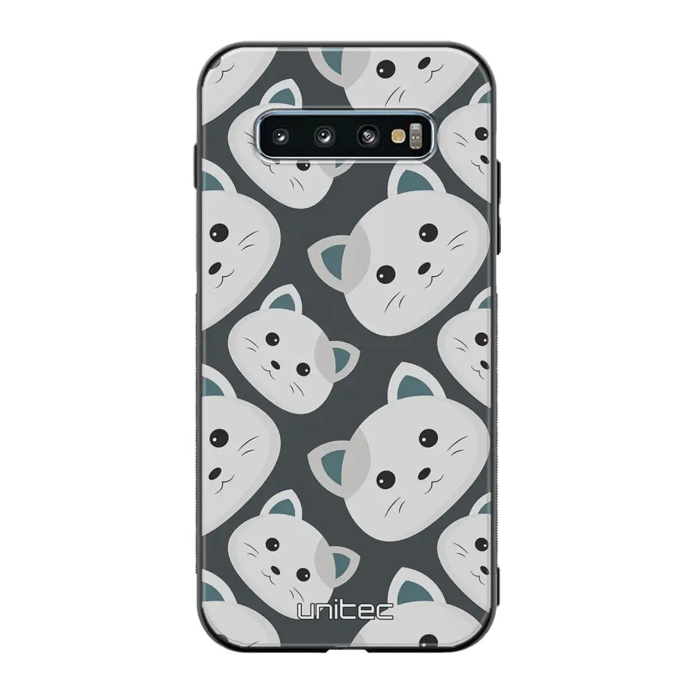 Samsung Galaxy S10 kissa suojakuoret - Kittens - Ei