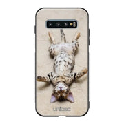 Samsung Galaxy S10 kissa suojakuoret - Relaxing Cat - Ei