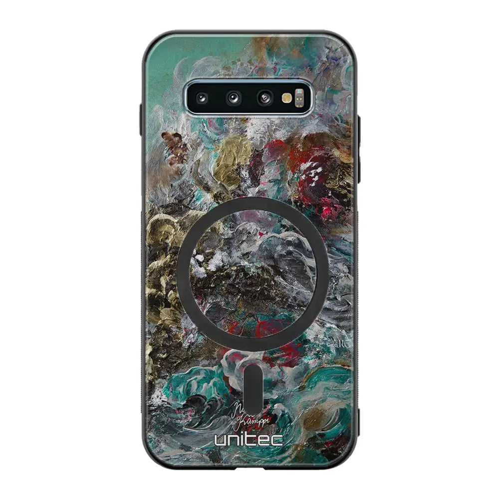 Samsung Galaxy S10 modern art suojakuoret - Heart Knows - Noora Kämppi