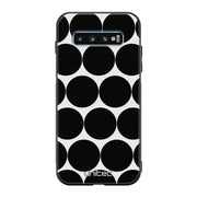 Samsung Galaxy S10 pallo suojakuoret - Musta Pallo - Ei