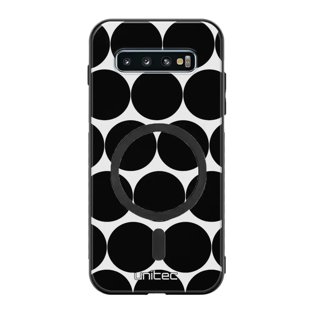 Samsung Galaxy S10 pallo suojakuoret - Musta Pallo