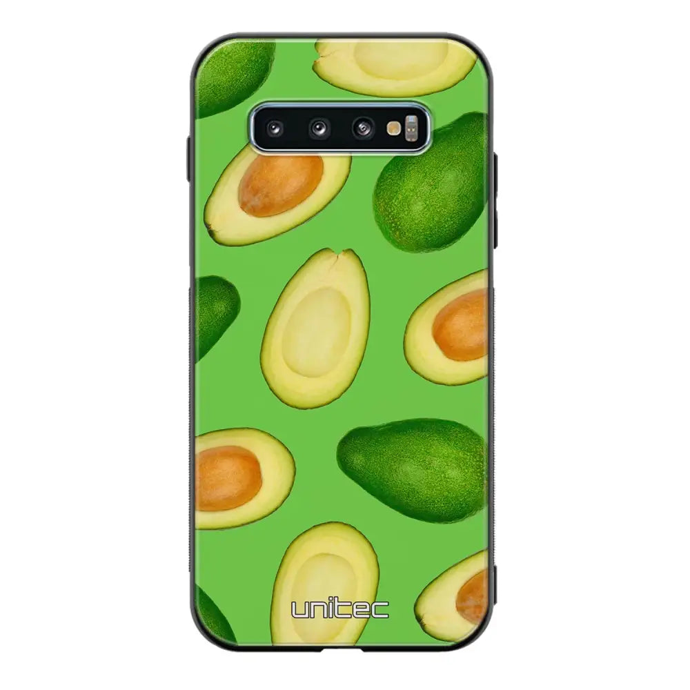 Samsung Galaxy S10 Plus hedelmä suojakuoret - Avocados - Ei