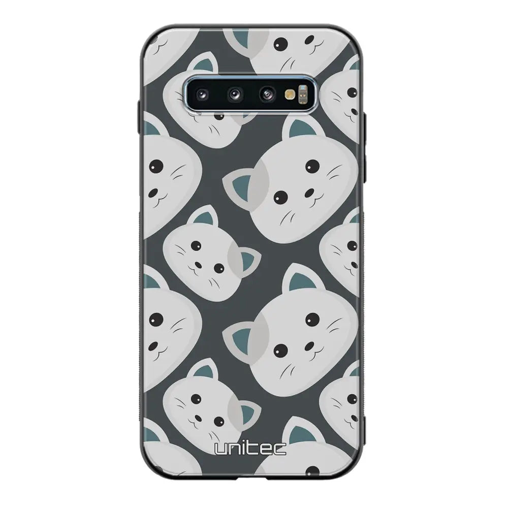 Samsung Galaxy S10 Plus kissa suojakuoret - Kittens - Ei