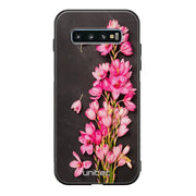 Samsung Galaxy S10 Plus kukka suojakuoret - Pink Flowers - Ei