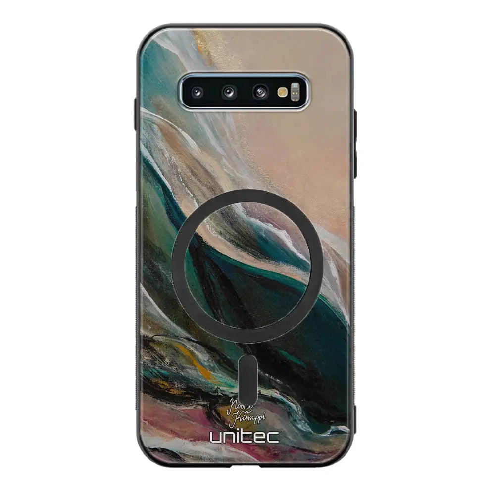 Samsung Galaxy S10 Plus modern art suojakuoret - Nudge - Noora Kämppi