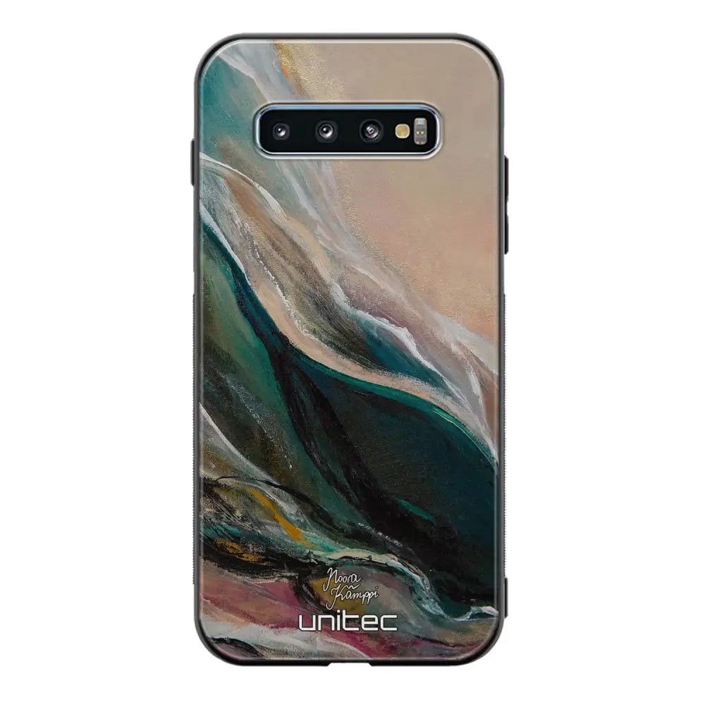 Samsung Galaxy S10 Plus modern art suojakuoret - Nudge - Noora Kämppi - Ei