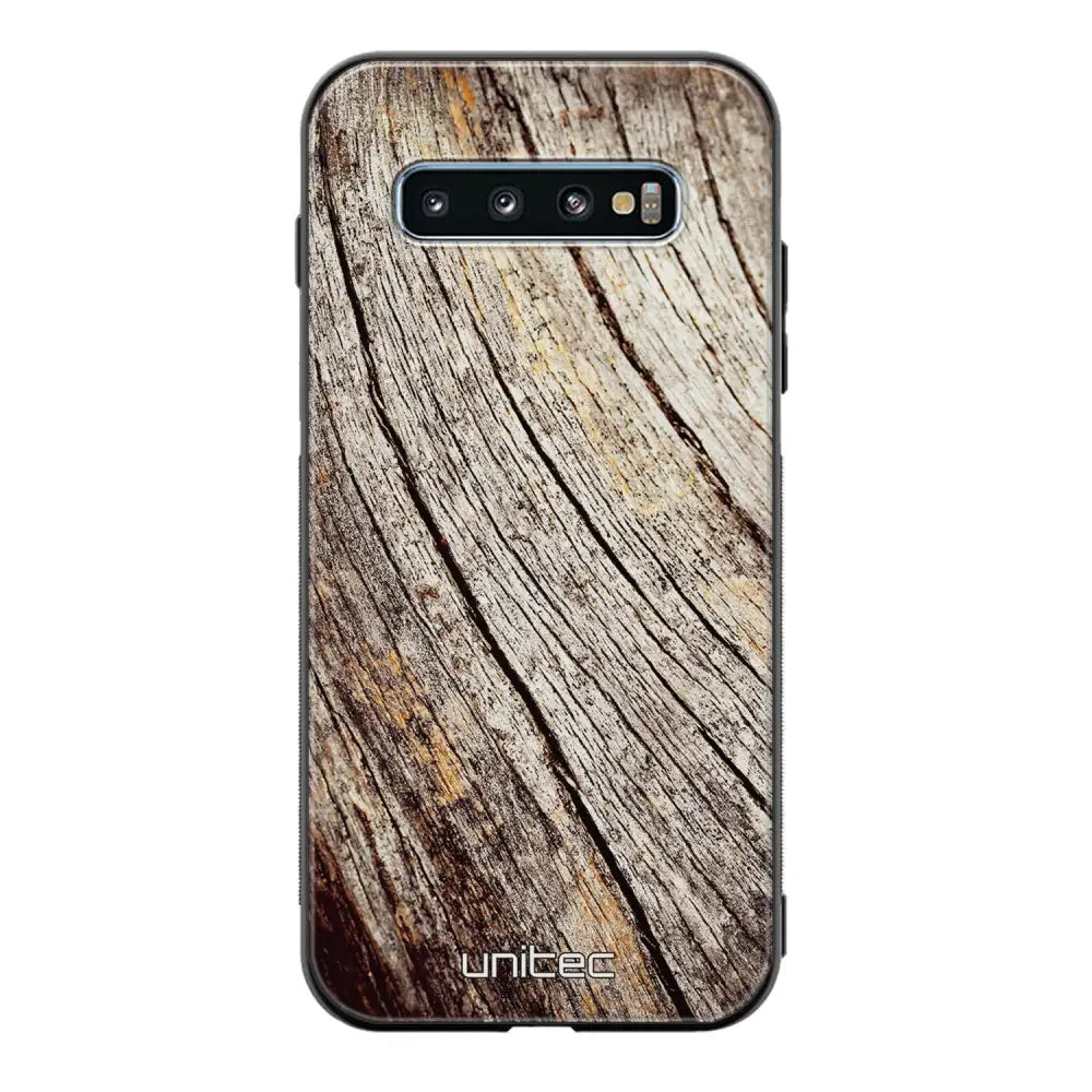 Samsung Galaxy S10 Plus suojakuoret - Wooden Stump - Ei