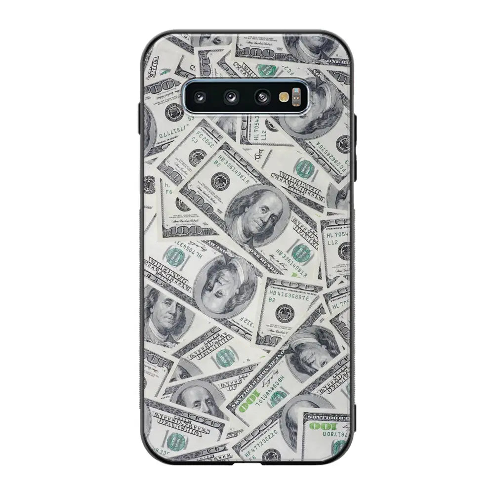 Samsung Galaxy S10 seteli suojakuoret - Dollarit - Ei