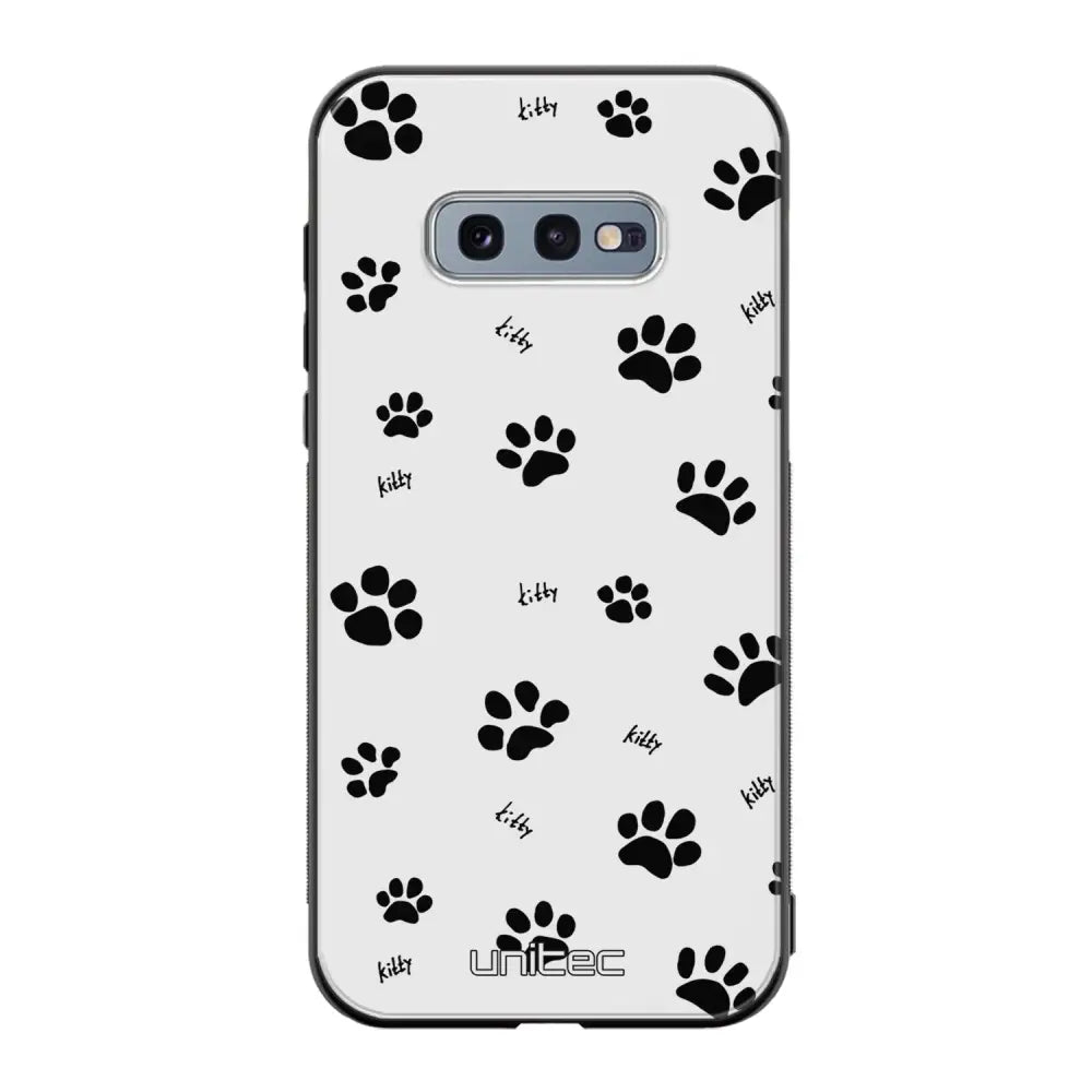 Samsung Galaxy S10e kissa suojakuoret - Cat Paws - Ei