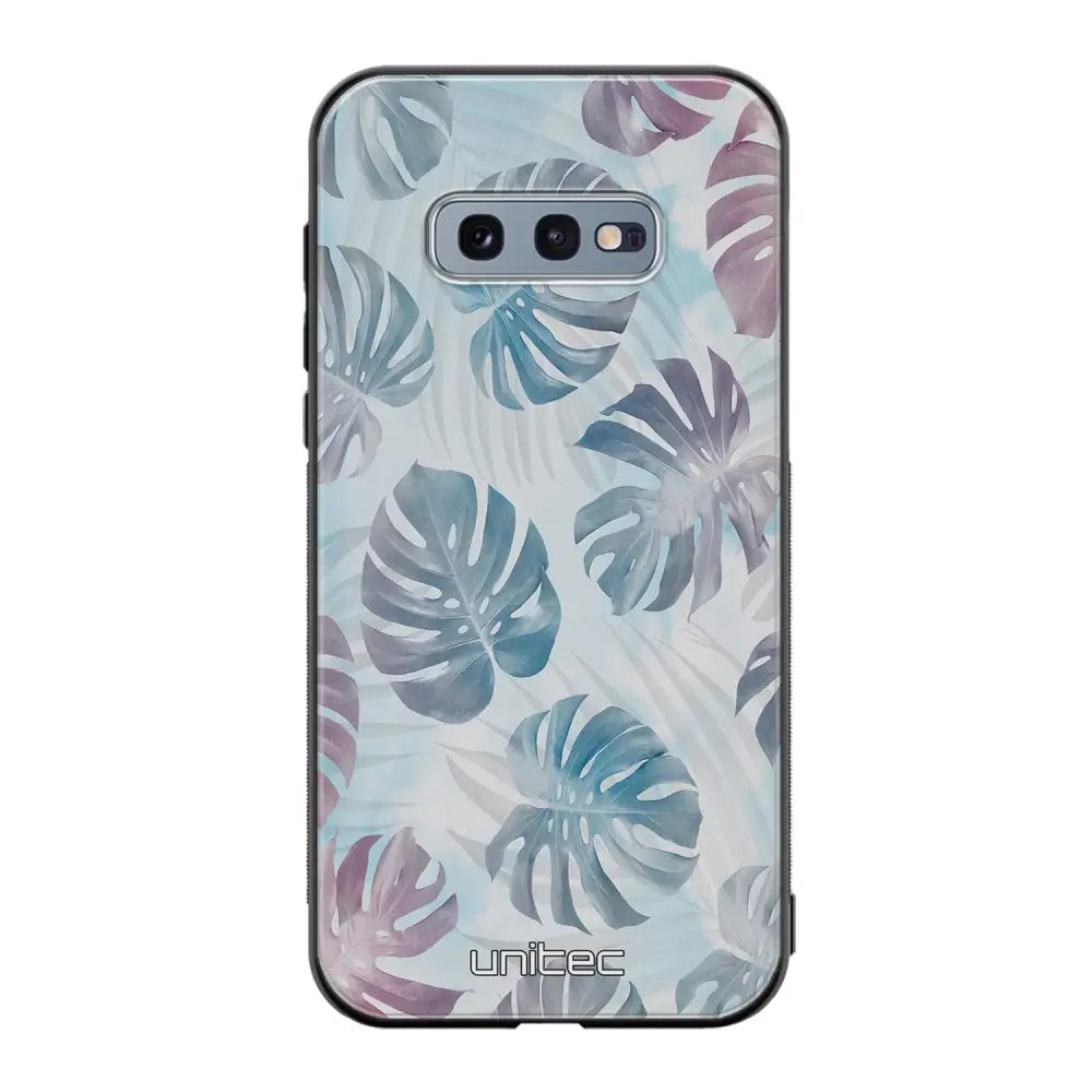 Samsung Galaxy S10e kukka suojakuoret - Monstera Texture - Ei