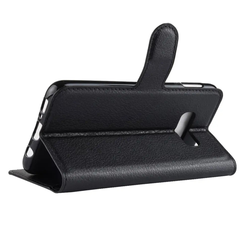 Samsung Galaxy S10e Lompakko Suojakuori Musta