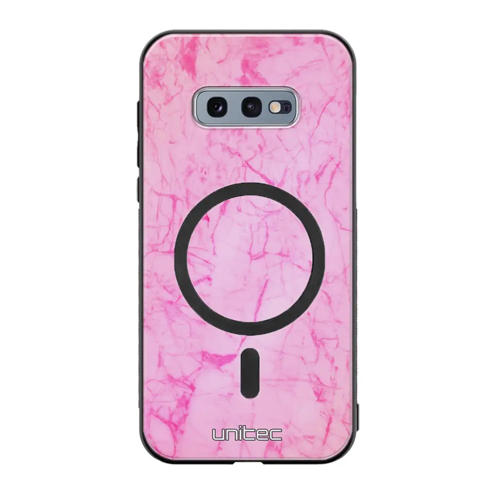 Samsung Galaxy S10e marmori suojakuoret - Light Pink Marble