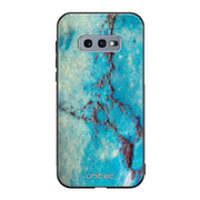 Samsung Galaxy S10e marmori suojakuoret - Turquoise Marble - Ei