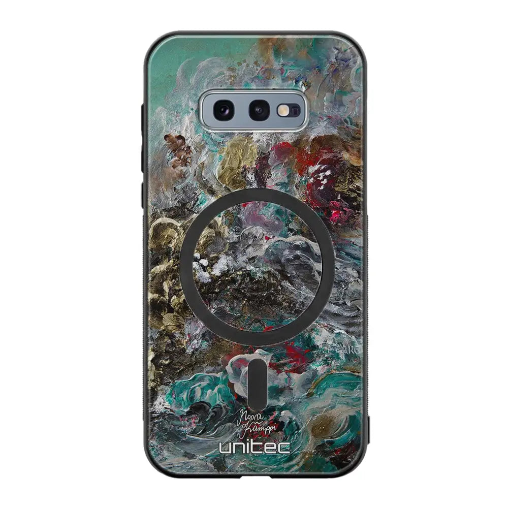 Samsung Galaxy S10e modern art suojakuoret - Heart Knows - Noora Kämppi