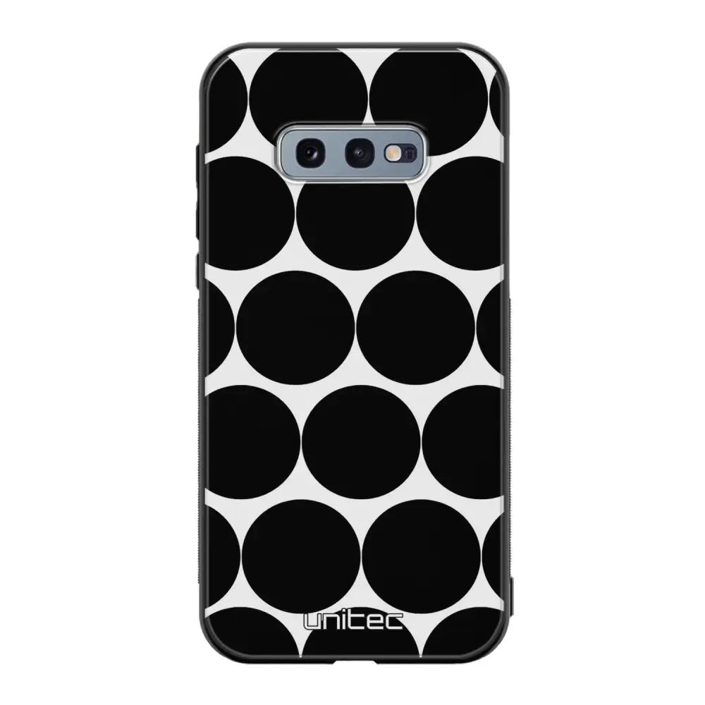 Samsung Galaxy S10e pallo suojakuoret - Musta Pallo - Ei