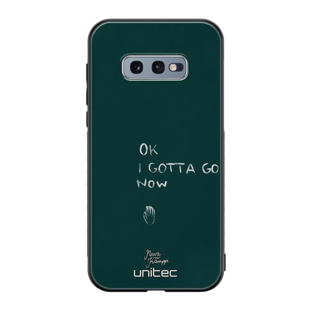 Samsung Galaxy S10e surrealistic sadness suojakuoret - Ok I Gotta Go - Noora Kämppi - Ei