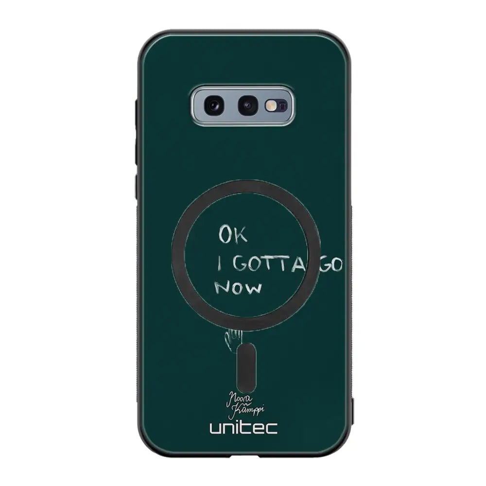 Samsung Galaxy S10e surrealistic sadness suojakuoret - Ok I Gotta Go - Noora Kämppi