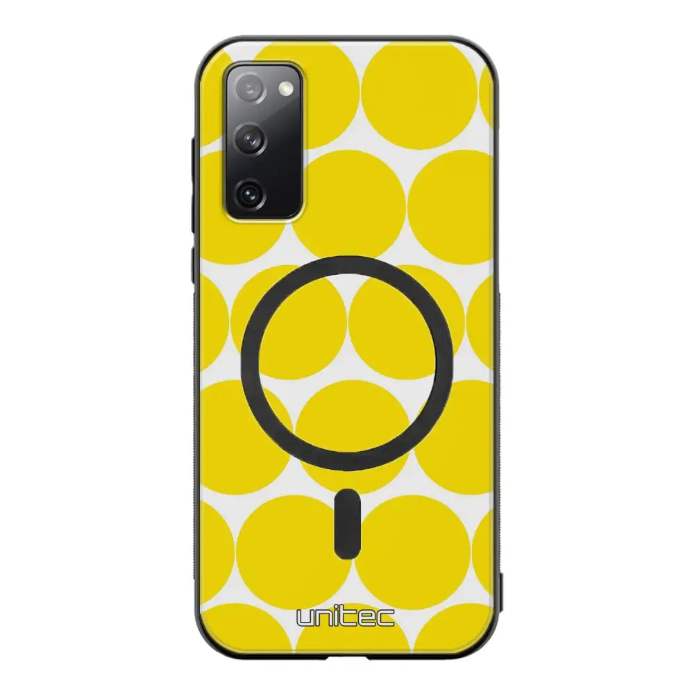 Samsung Galaxy S20 FE pallo suojakuoret - Keltainen Pallo