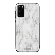 Samsung Galaxy S20 marmori suojakuoret - White Marble - Ei