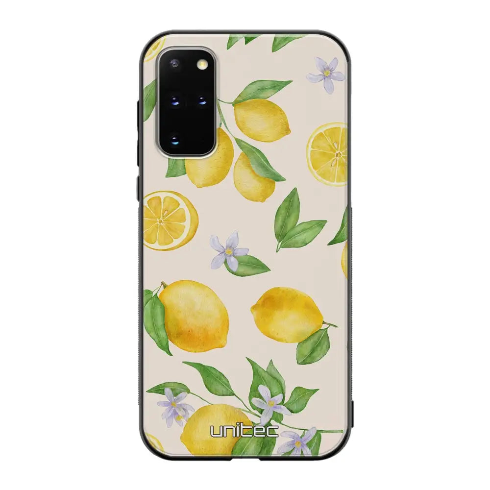 Samsung Galaxy S20 Plus hedelmä suojakuoret - Lemon - Ei