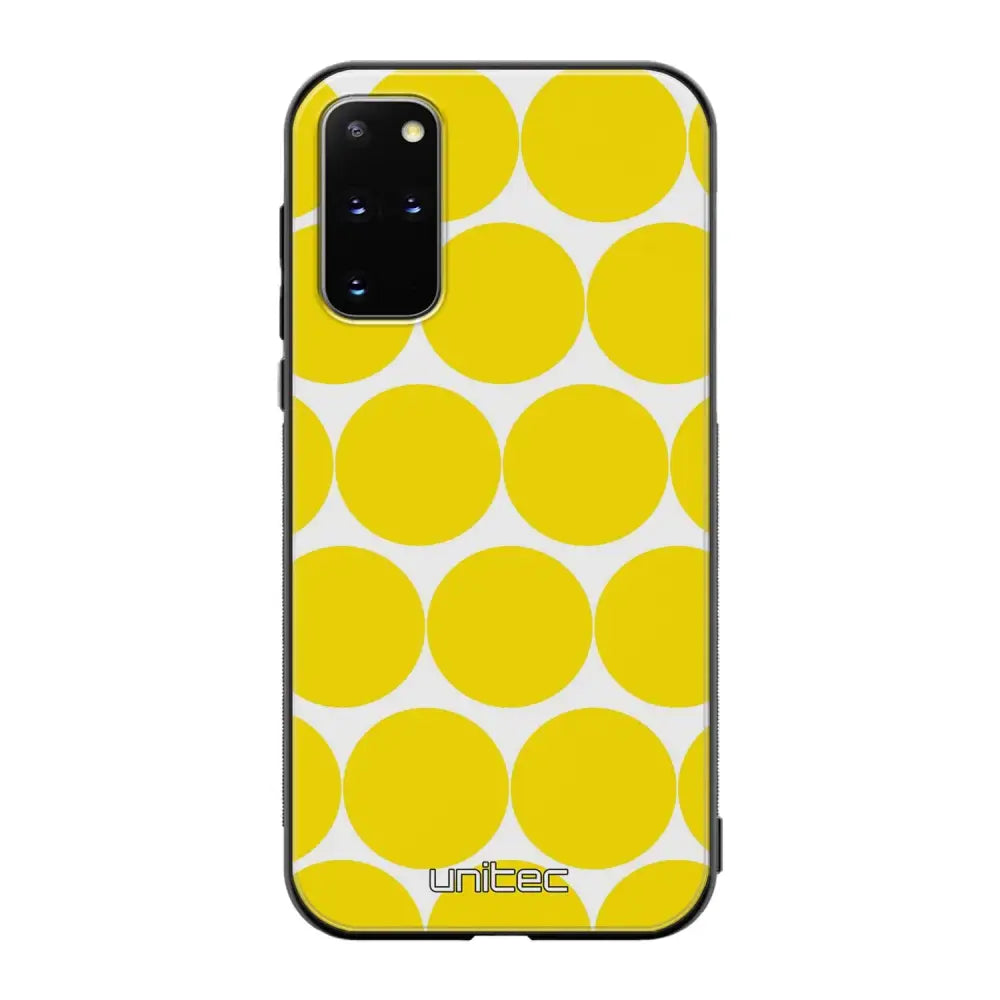 Samsung Galaxy S20 Plus pallo suojakuoret - Keltainen Pallo - Ei