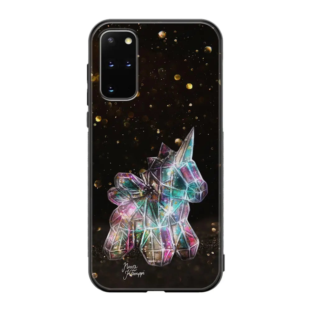 Samsung Galaxy S20 Plus unicorn suojakuoret - Kulta - Noora Kämppi - Ei