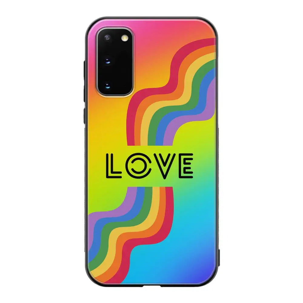 Samsung Galaxy S20 pride suojakuoret - Love - Ei