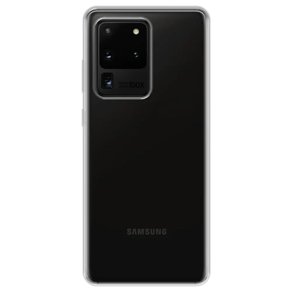 Samsung Galaxy S20 Ultra Silikonikuori - Läpinäkyvä