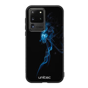 Samsung Galaxy S20 Ultra suojakuoret - Blue Smoke On Black - Ei