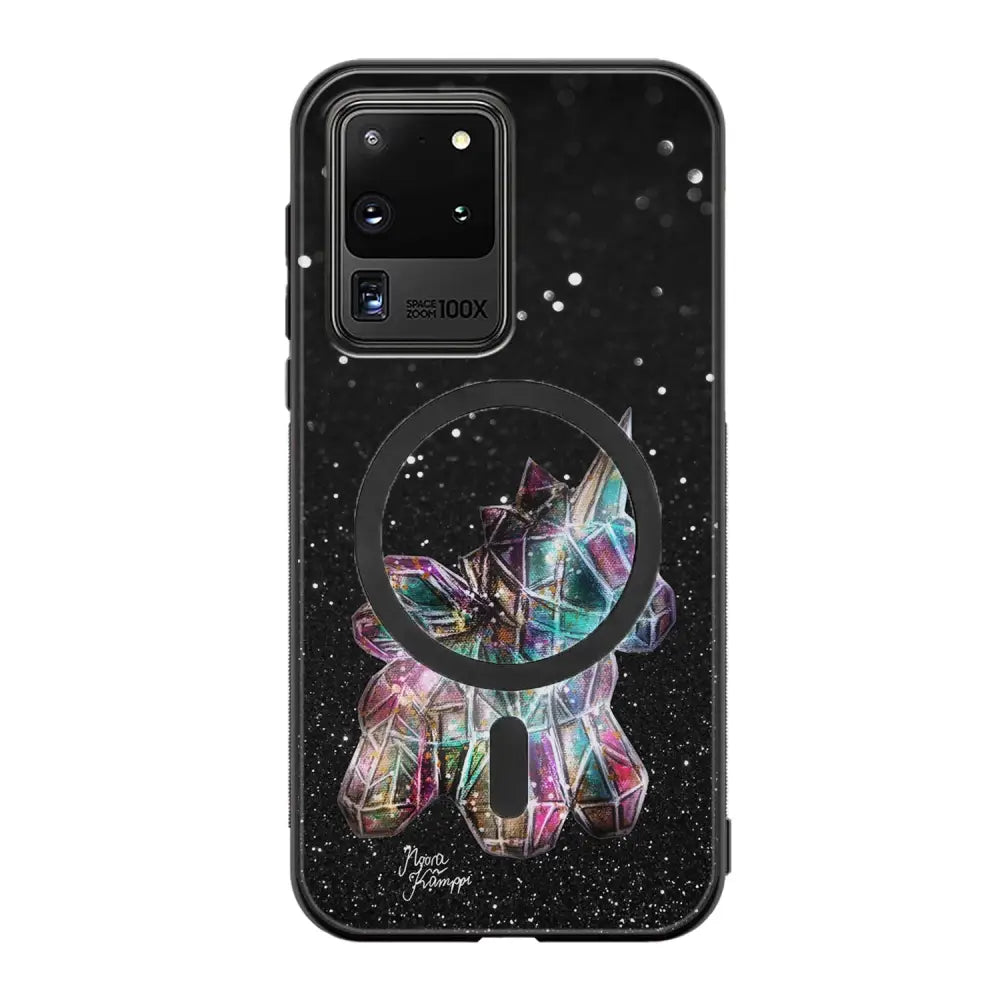 Samsung Galaxy S20 Ultra unicorn suojakuoret - Valkoinen - Noora Kämppi