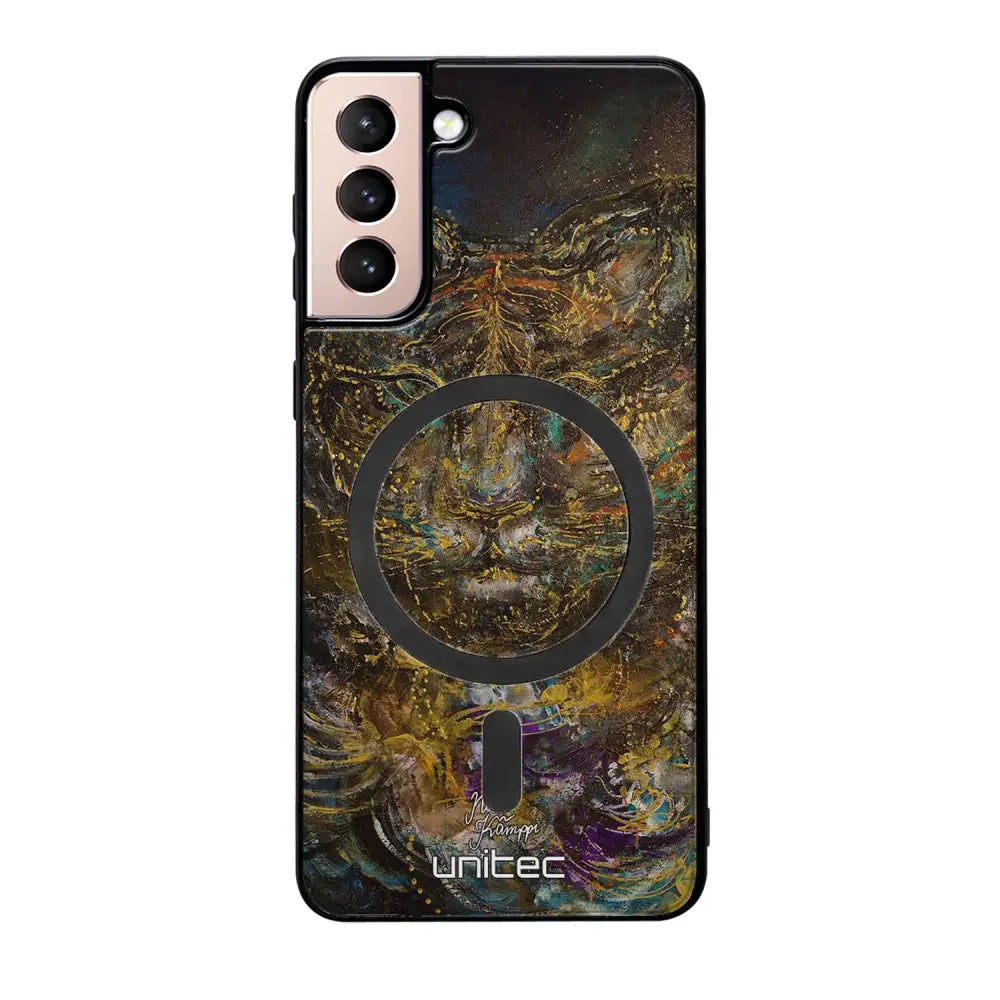 Samsung Galaxy S21 animal kingdom suojakuoret - Fearless - Noora Kämppi