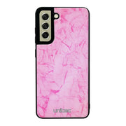 Samsung Galaxy S21 FE marmori suojakuoret - Light Pink Marble - Ei