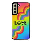 Samsung Galaxy S21 FE pride suojakuoret - Love - Ei