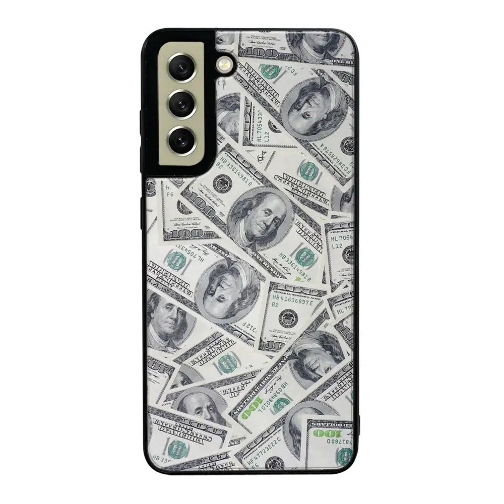 Samsung Galaxy S21 FE seteli suojakuoret - Dollarit - Ei