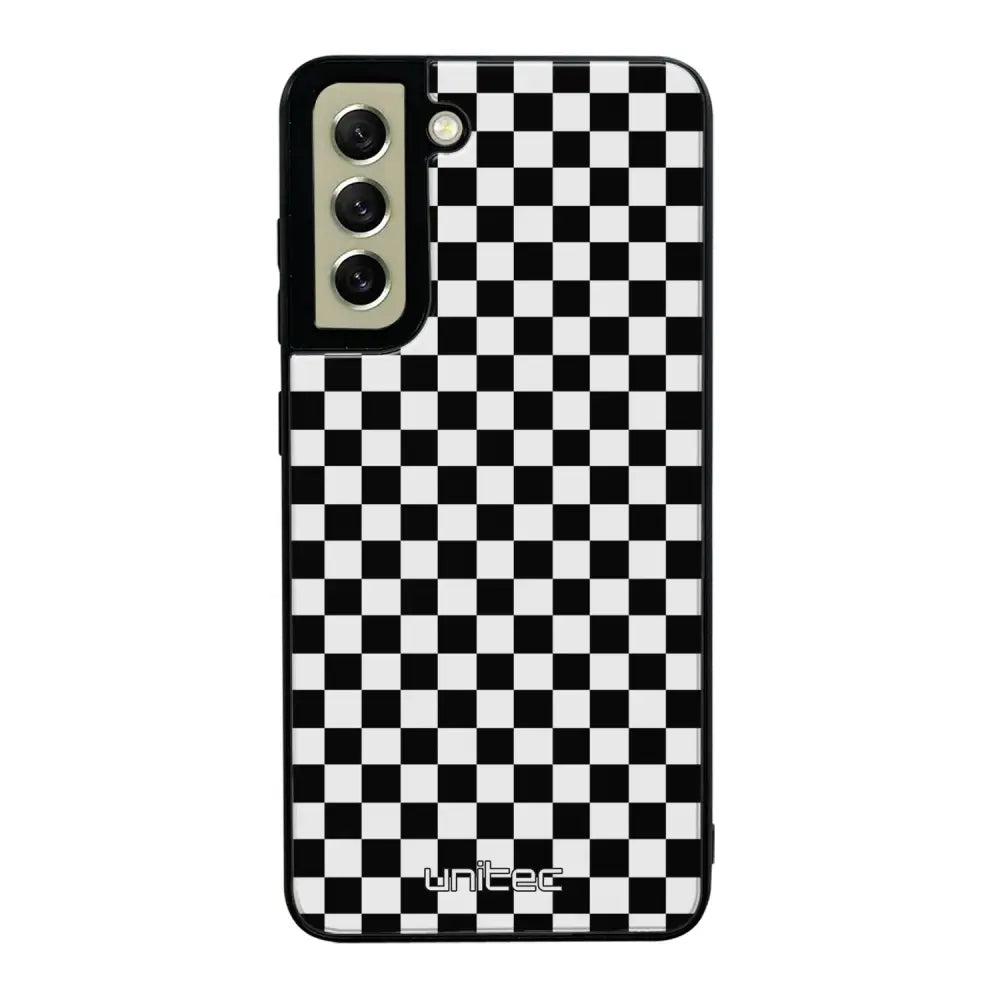 Samsung Galaxy S21 FE suojakuoret - Black And White - Ei