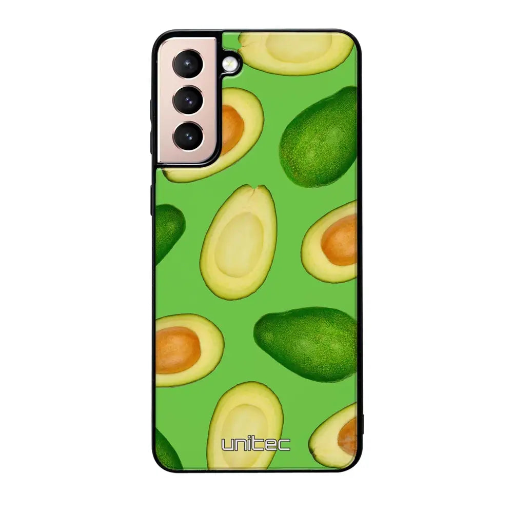 Samsung Galaxy S21 hedelmä suojakuoret - Avocados - Ei